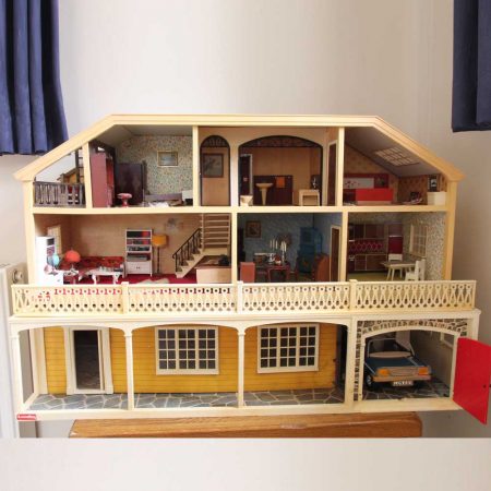 Vintage Lundby Stockholm Dolls House & Basement